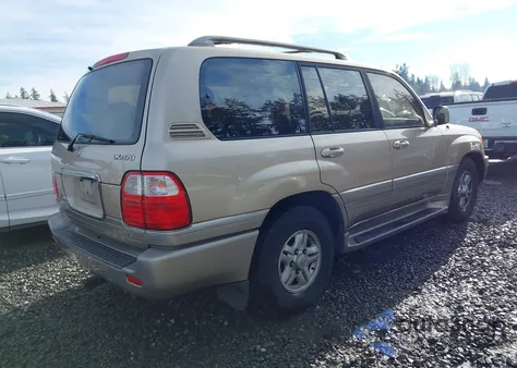2000 Lexus Lx 470 from USA, damaged, VIN JT6HT00W0Y0091143